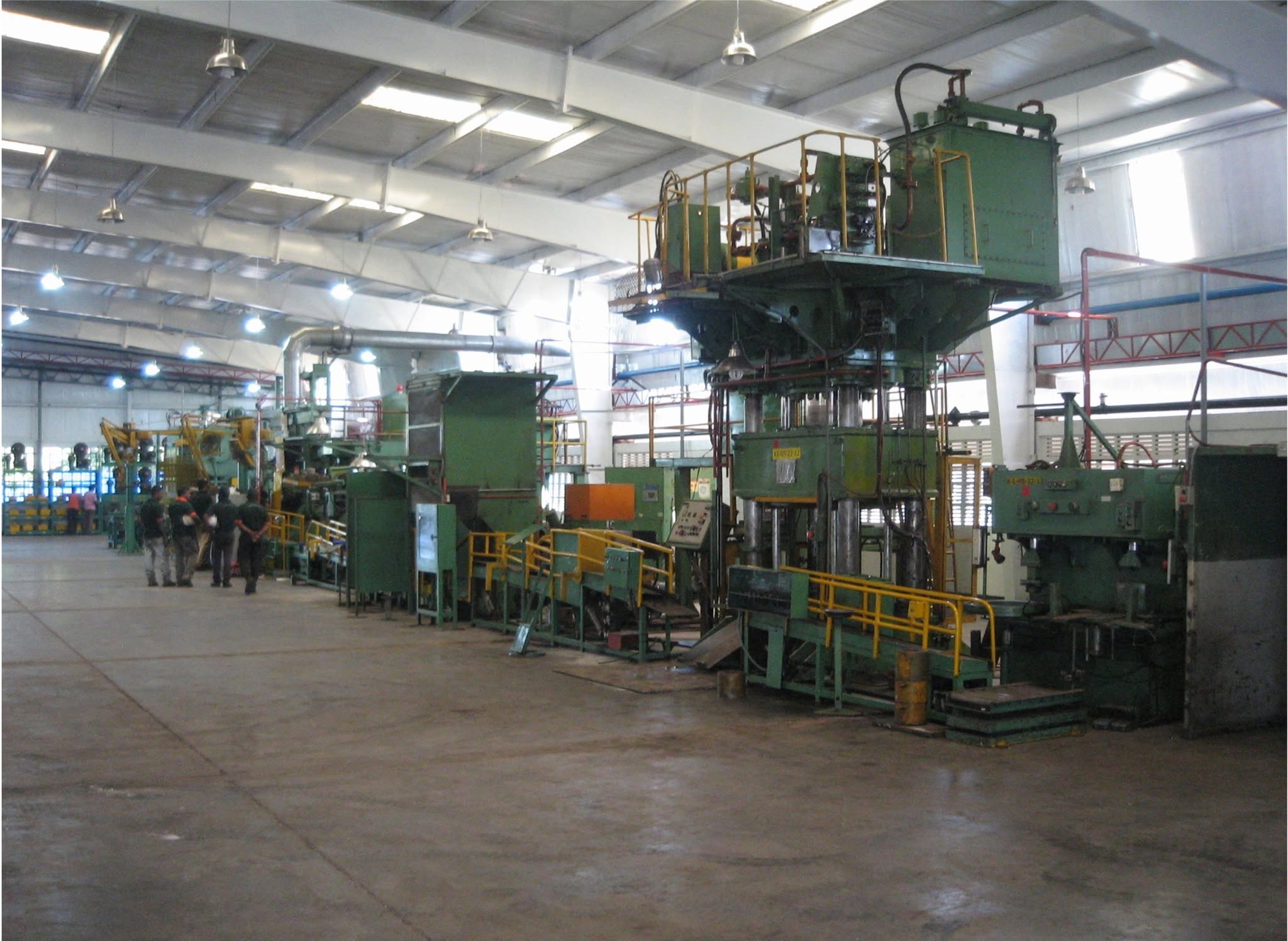 Complete industrial production line developed and maintained by Ishara Engineering